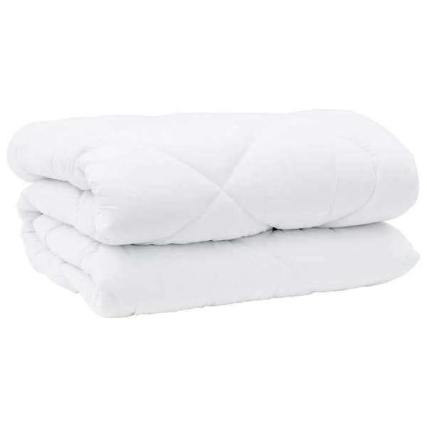 Maison Exclusive - Vinterdyne 240 x 222 x 5 cm Vinter Polyester Hvid Åndbar