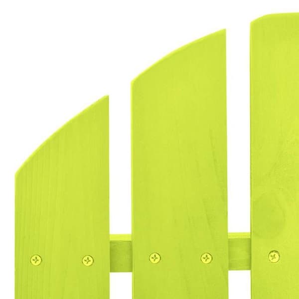 Maison Exclusive - Adirondack gungstol i massiv granträ grön