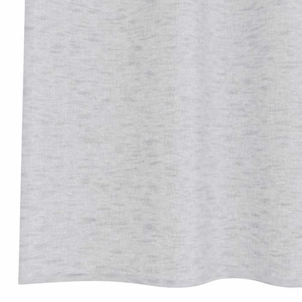 Verho - MAISON EXCLUSIVE - 2 kappaletta - Vaaleanharmaa - 140 x 140 cm - Polyesteri Ljusgrått