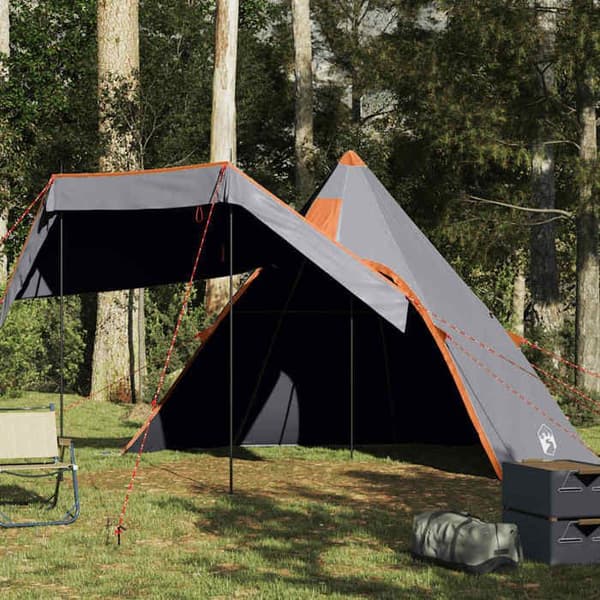 Maison Exclusive - 5 hengen harmaa vedenpitävä teltta tipi