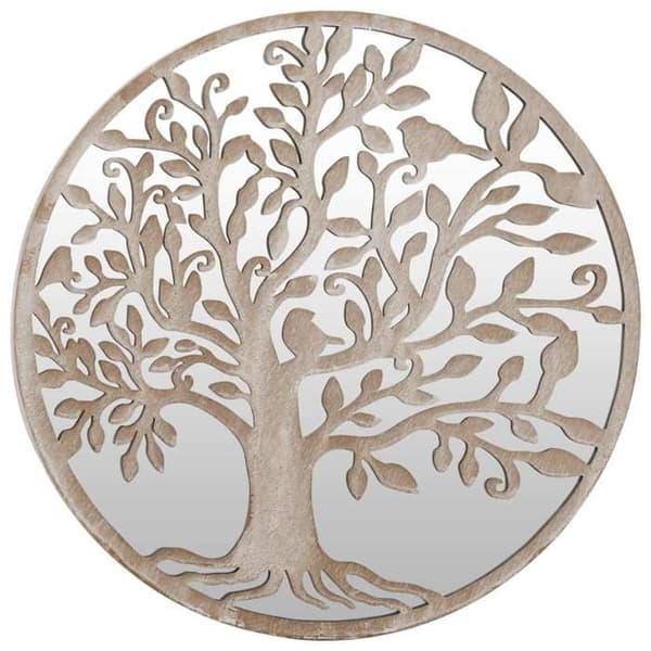 Maison Exclusive - Sand Spejl 40x2,5 cm Jern til indendørs brug Sand