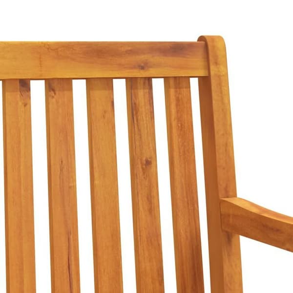 Maison Exclusive - Bænk til haven 220 cm Solid akacietræ