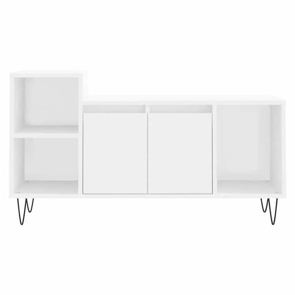 Maison Exclusive - TV-möbel Vit 100x35x55 cm Ingenjörsträ
