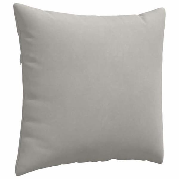 Soffkuddar - EXKLUSIVT HEM - Paket med 2 - Ljusgrå - Polyester - 50 x 50 cm Ljusgrått