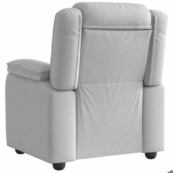 Maison Exclusive - Grå moln tyg reclinerfåtölj