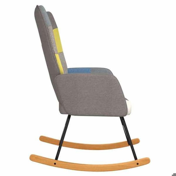 Maison Exclusive - Patchwork Tyg Gungstol