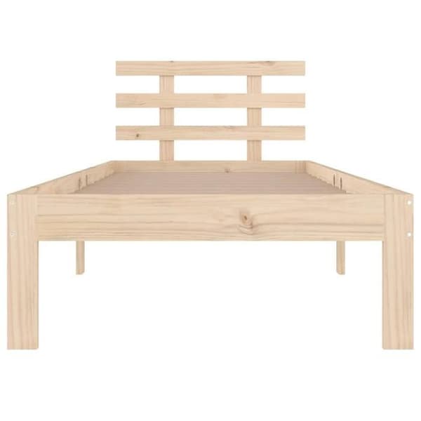 Maison Exclusive - Patja ilman runkoa massiivipuusta 90x200 cm