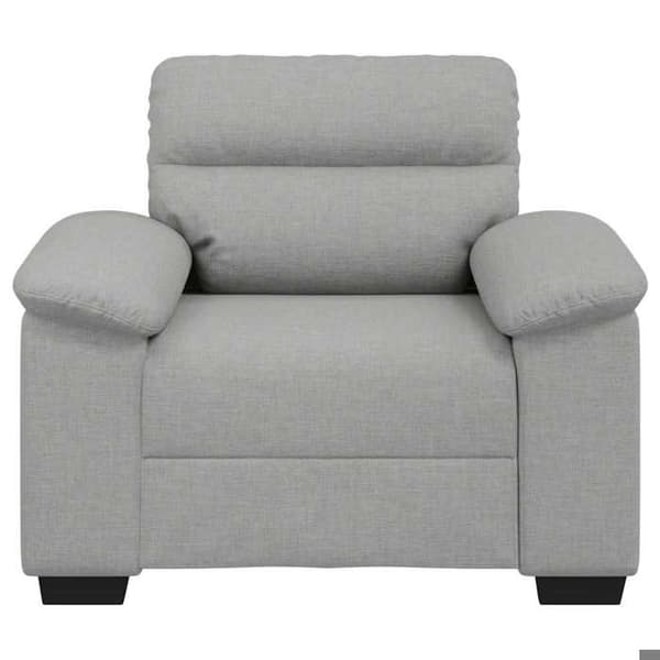 Maison Exclusive - Soffa/Fåtölj Grå Moln 100x81x84 cm tyg Molngrå