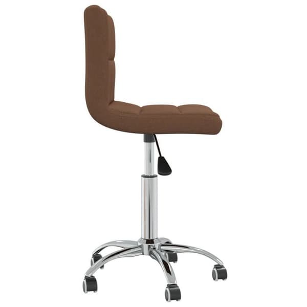 Maison Exclusive - Snurrstol för matsal Brun Tyg brun