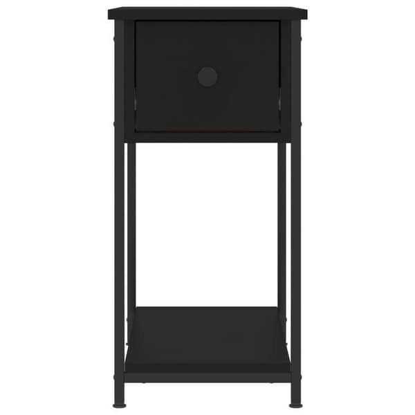 Natteskab - Eksklusiv Hus - Sort - Ingeniørtræ - 30x60x60 cm Svart