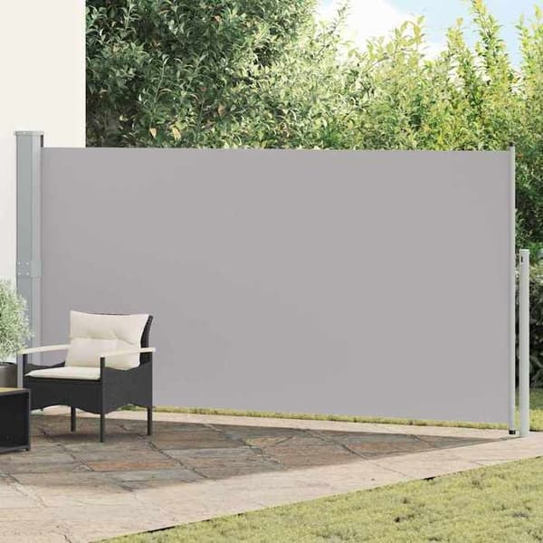 Maison Exclusive - Fällbart sidotak 160 x 514 cm Grå