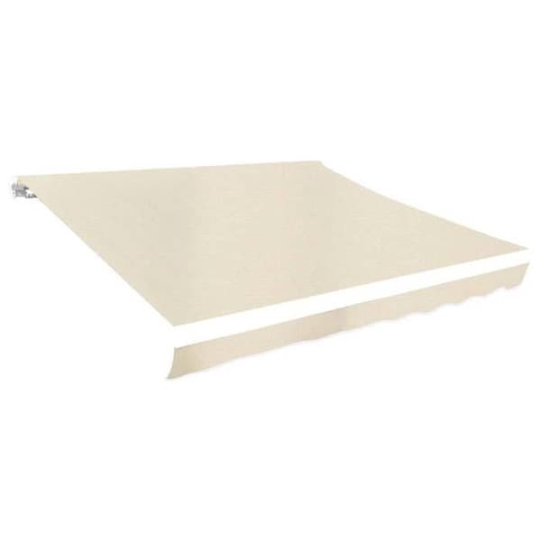 Maison Exclusive - Erstatningstof til markise i cremefarve 400x300 cm polyester Grädde