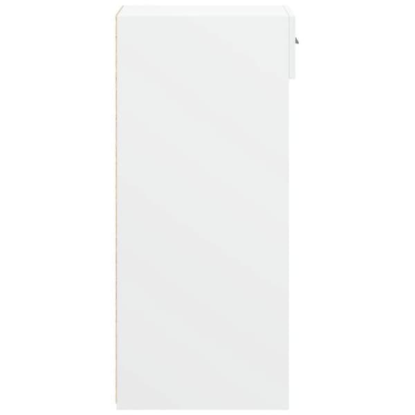 Maison Exclusive - Buffé vit 40x42,5x93 cm ingenjörsträ