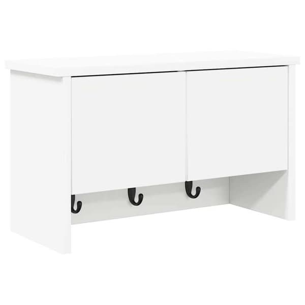 Maison Exclusive - Väggmonterad klädhängare Montering vit 50 x 20 x 30 cm Vit