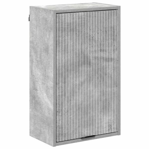 Maison Exclusive - Badeværelsesskab Grå beton 39 x 23,5 x 65 cm