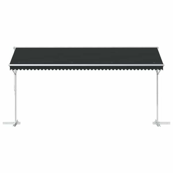 Maison Exclusive - Fristående markis 5 x 3 m Polyester Antracit