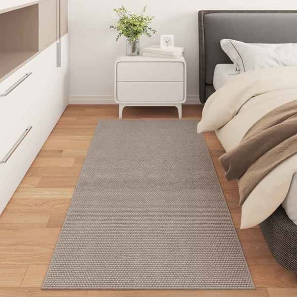 Maison Exclusive - Inomhusmatta LUGO Taupe 80 x 200 cm Polyester