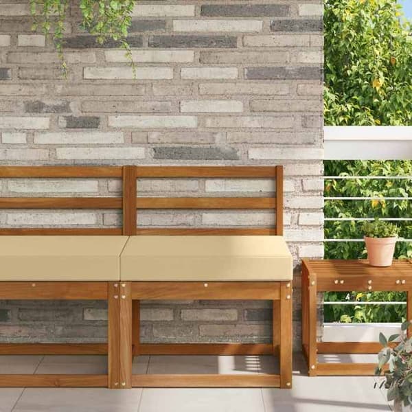 Maison Exclusive - Udendørs sofa pude Polyester Beige 60 x 60 cm