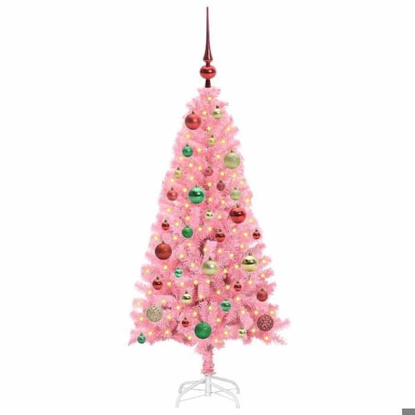 Maison Exclusive - Julgran Rosa 120 cm PVC Ros