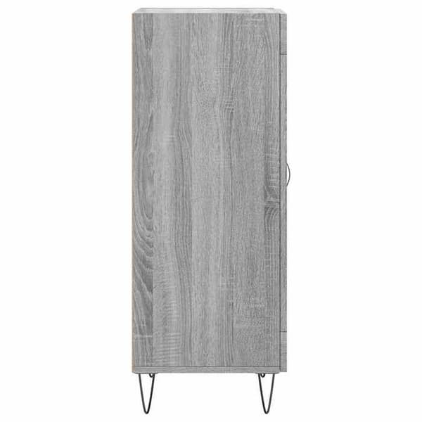 Maison Exclusive - Buffet Sonoma grå 34,5x34x90 cm Ingeniørtræ grå