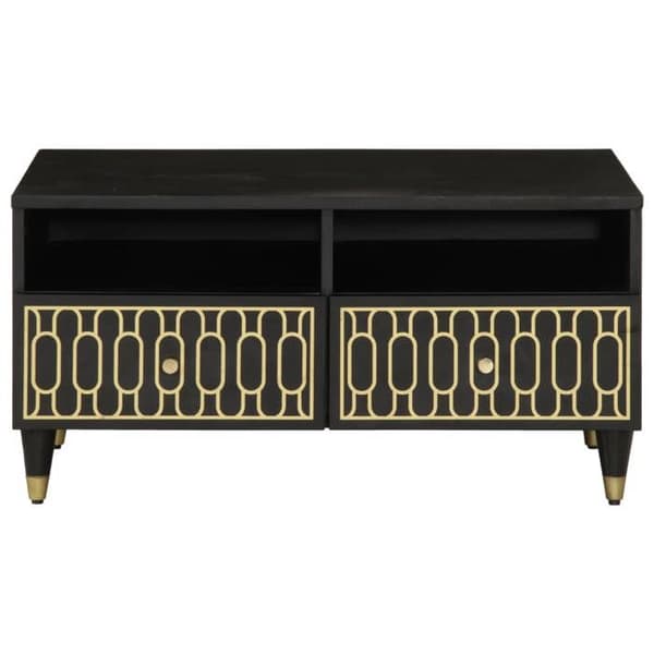 Maison Exclusive - Sofabord 80x54x40 cm massiv mango træ