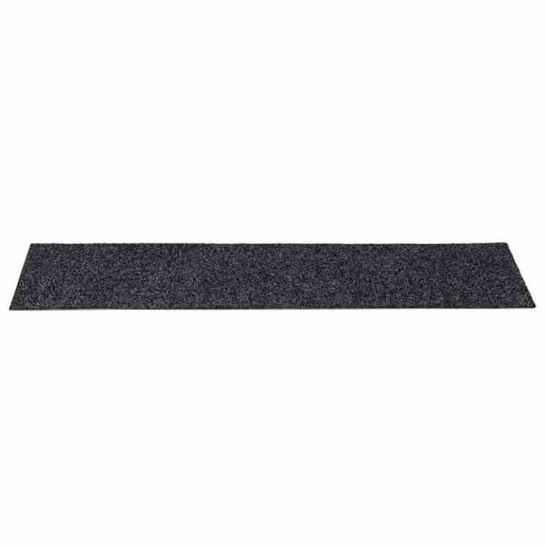 Maison Exclusive - Selvklæbende trappe tæpper 30 stk 76 x 20 cm Mørkegrå Rektangulær