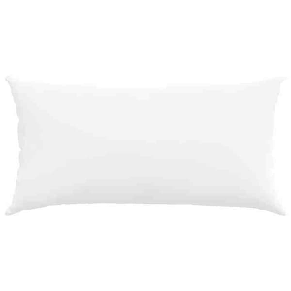 Soffkuddar - EXKLUSIV HEM - 80 x 40 cm (2-pack) - Vit - Avtagbar - Polyesterfyllning Vit