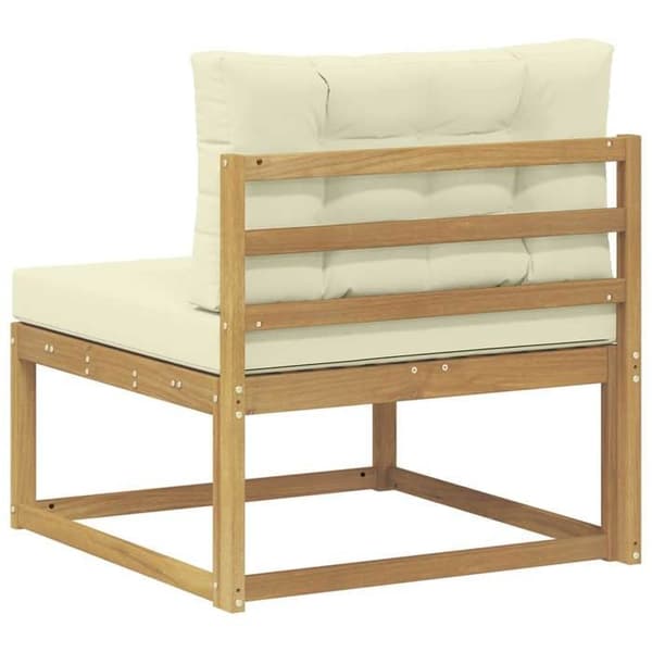 Maison Exclusive - Utomhussoffa i vit polyester Vit