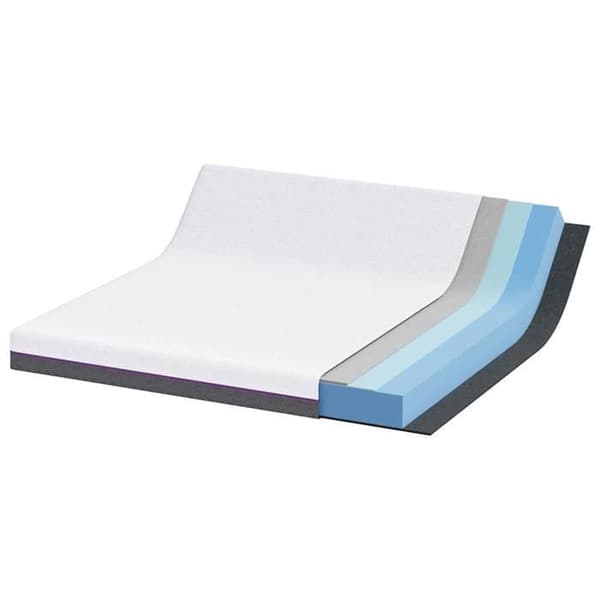 Maison Exclusive - Mellemhård memory skummadras 200 x 200 cm