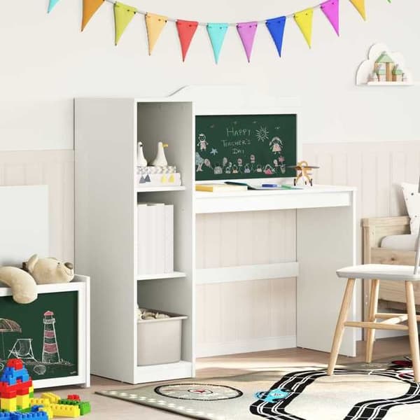 Maison Exclusive - Kreativ förvaring för barn ROROS Vit Ingenjörsträ