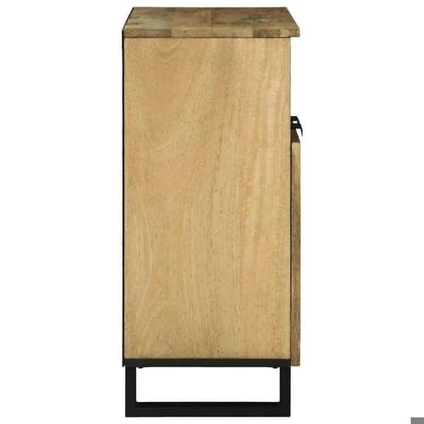 Buffet - EKSKLUSIVT HUS - Rektangulær - Massivt mangotræ - Brun - 60 x 33 x 75 cm brun