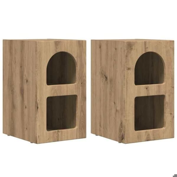 Maison Exclusive - ELST natbord 2 dele Håndlavet eg