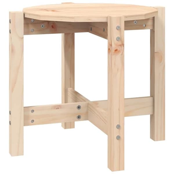 Maison Exclusive - Soffbord Ø 52,5x45 cm Massivt furu