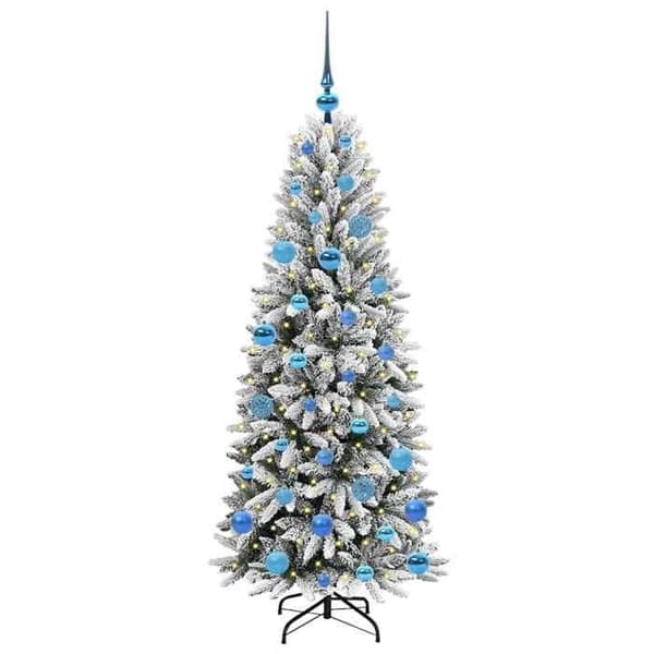 Maison Exclusive - Konstgjord Julgran Vit 150 cm Vit