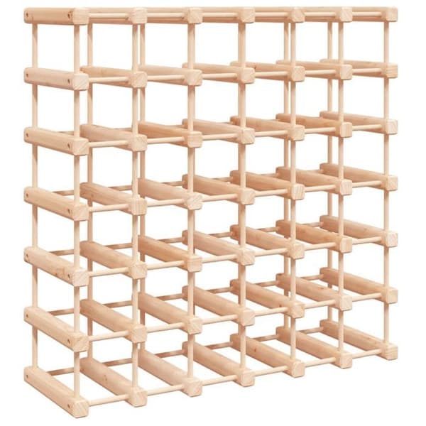 Maison Exclusive - Viinikaappi 42 pullolle 68,5x23x68,5 cm massiivipuuta