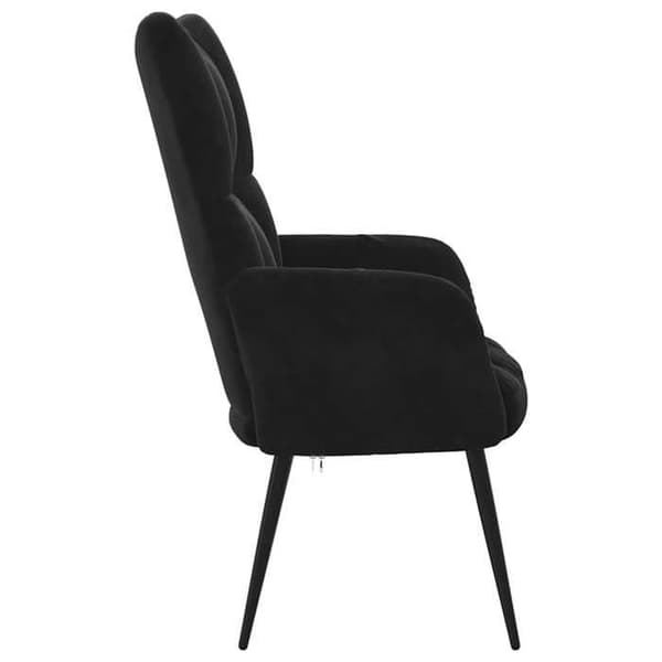 Maison Exclusive - Sort Velour Relaxationsstol