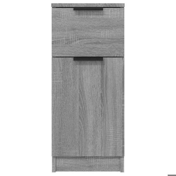Maison Exclusive - Buffeter 2 stk Sonoma grå 30x30x70 cm Ingeniørtræ Sonoma grå