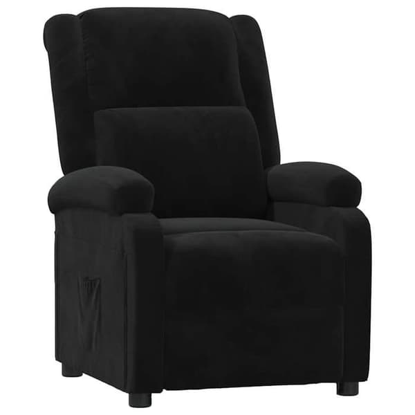Maison Exclusive - Musta samettinen nojatuoli