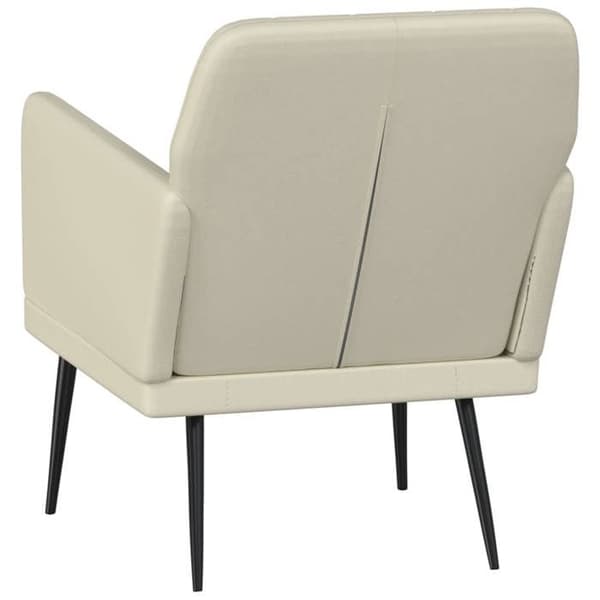 Maison Exclusive - Stol Creme 61x78x80 cm Simil læder