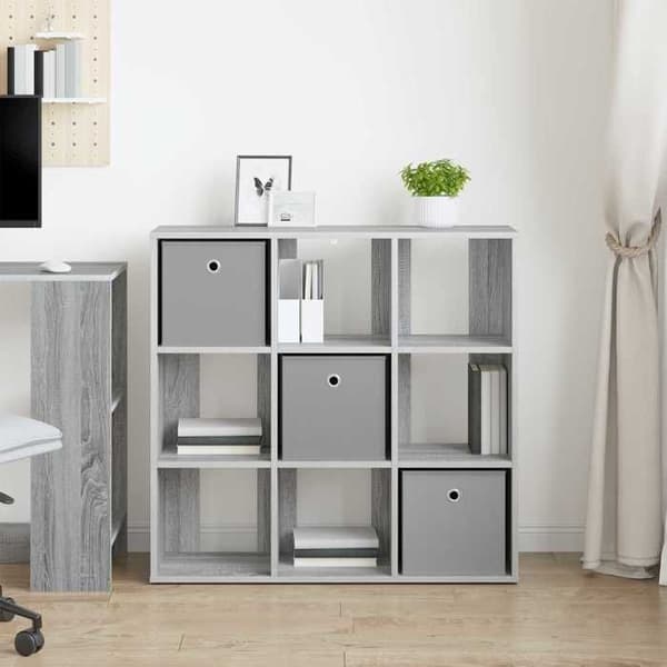 Maison Exclusive - Buffet Grå Sonoma 88,5 x 29 x 84,5 cm