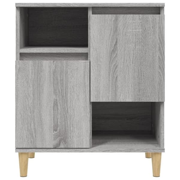 Maison Exclusive - Buffeter 3 stk sonoma grå 60x35x70 cm ingeniørtræ