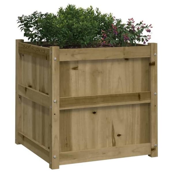Maison Exclusive - 2 st planter i tryckimpregnerad furu