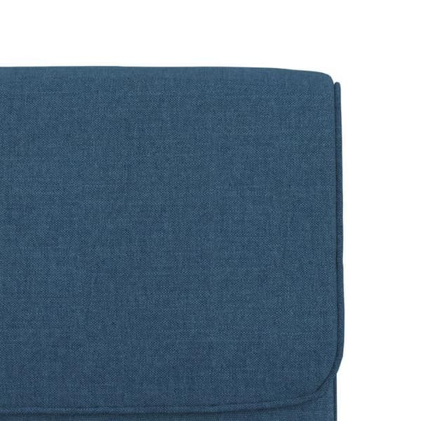 Maison Exclusive - Sengebænk Blå 55x64x80 cm Stof