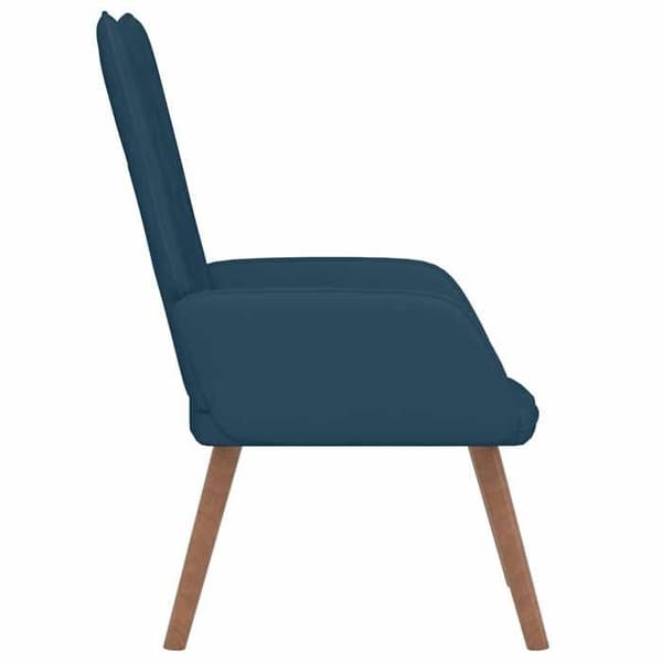 Maison Exclusive - Blå Velour Relax stol
