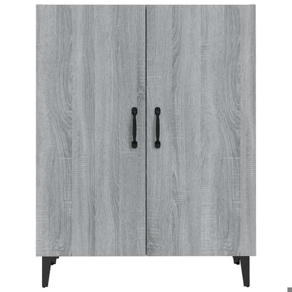 Maison Exclusive - Buffet Sonoma grå 70x34x90 cm Ingenjörsträ grå