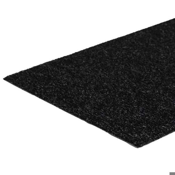 Maison Exclusive - Selvklæbende trappe tæpper 15 stk 60 x 25 cm Sort Rektangulær