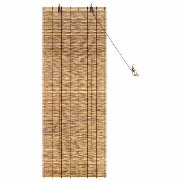 Maison Exclusive - Rullgardin Brun 60 x 160 cm Rör brun