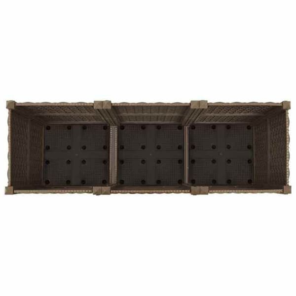 Maison Exclusive - Hævet seng 120x40x38 cm Polypropylen