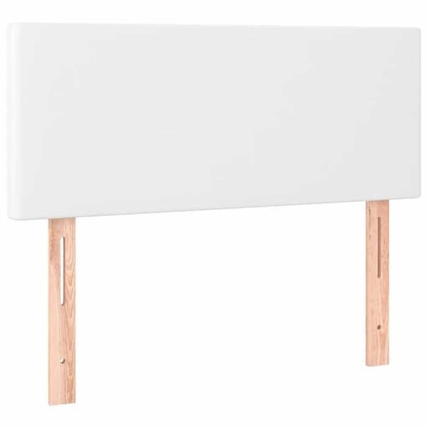 Maison Exclusive - Hovedgærde Hvid 80x5x78/88 cm Simililæder Vit