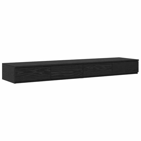Maison Exclusive - Sengekasser i sort eg 135 x 36,5 x 16,5 cm